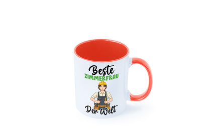 Beste Zimmerfrau| Holzbau | Handwerkerin v2 Geschenk Humor Geschenkidee