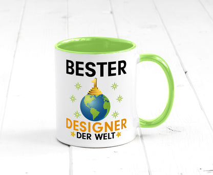 Welt Bester Designer Beruf | Mode Geschenk Arbeit Kollegen Büro lustiger Spruch