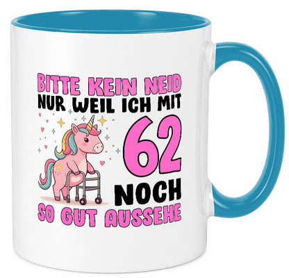 62. Geburtstag | 62 Jahre Mit noch so gut aussehen lustiger Spruch Geschenk