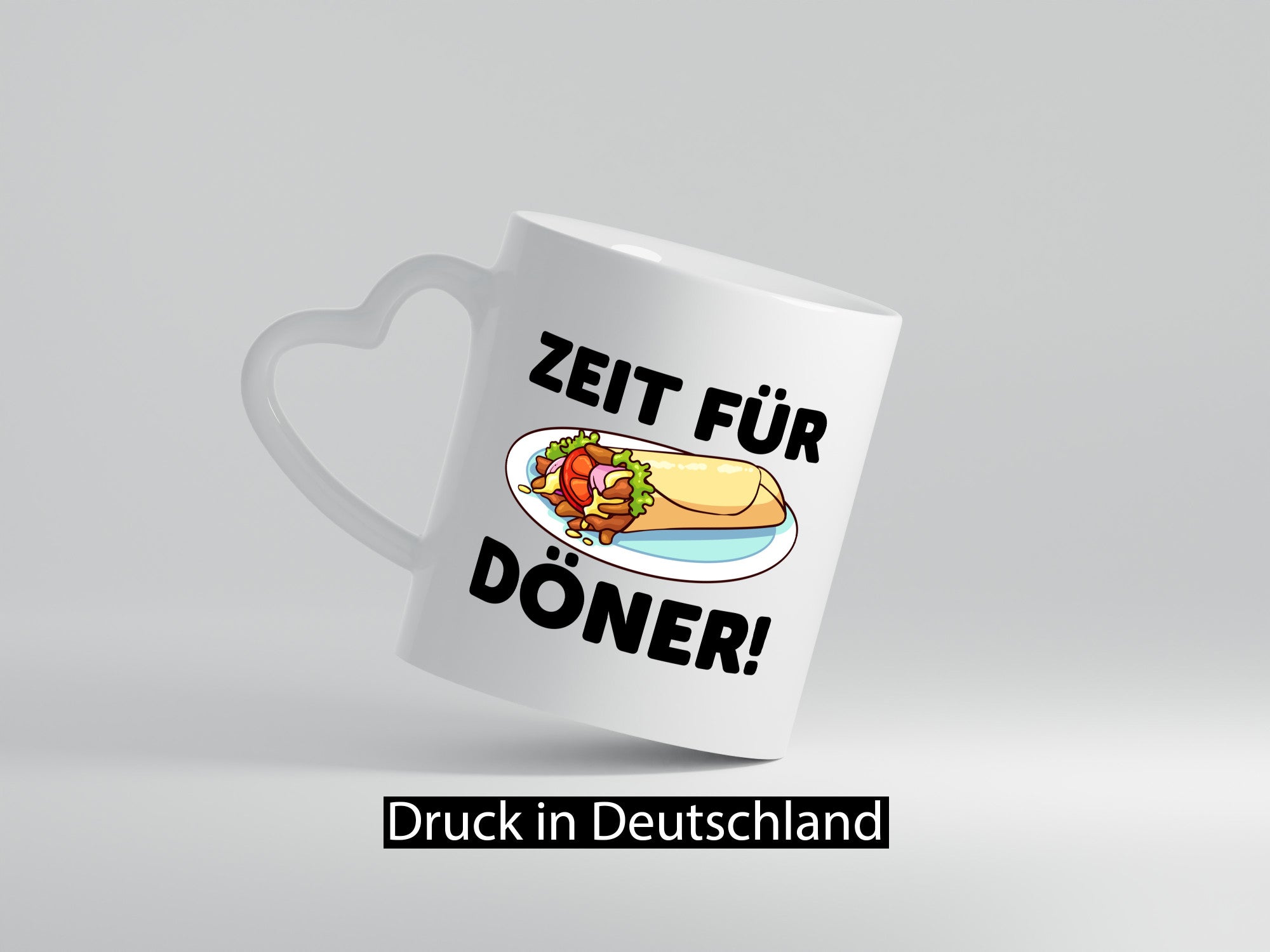 Zeit für Döner | Kebab Dönerladen v2 Geschenkidee Humor Tasse
