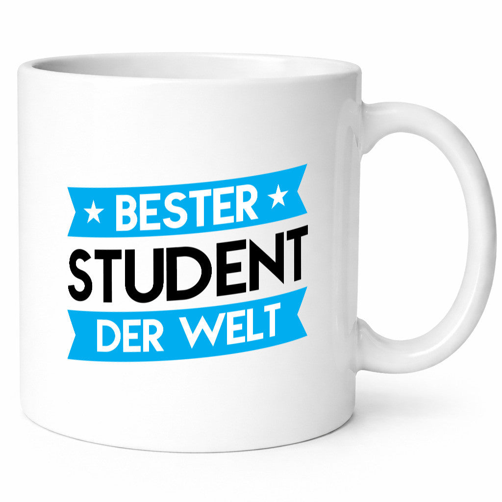 Bester Student | Universität Uni Studium Geschenkidee Humor Tasse