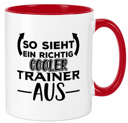 Richtig guter Trainer | Spruch Tasse Personal lustiger Geschenk Humor