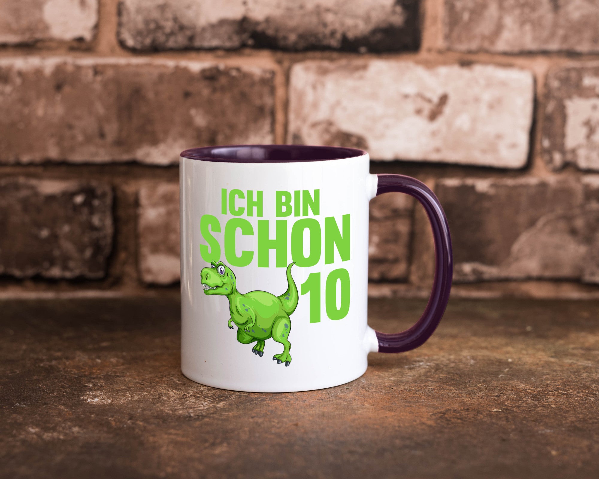 10. Geburtstag | 10 Jahre Dino Dinosaurier Geschenk Geschenkidee lustiger