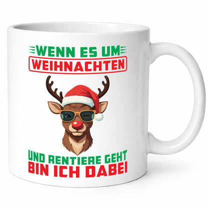 Wenn es um Weihnachten und Rentiere geht bin ich dabei v2 Geschenkidee