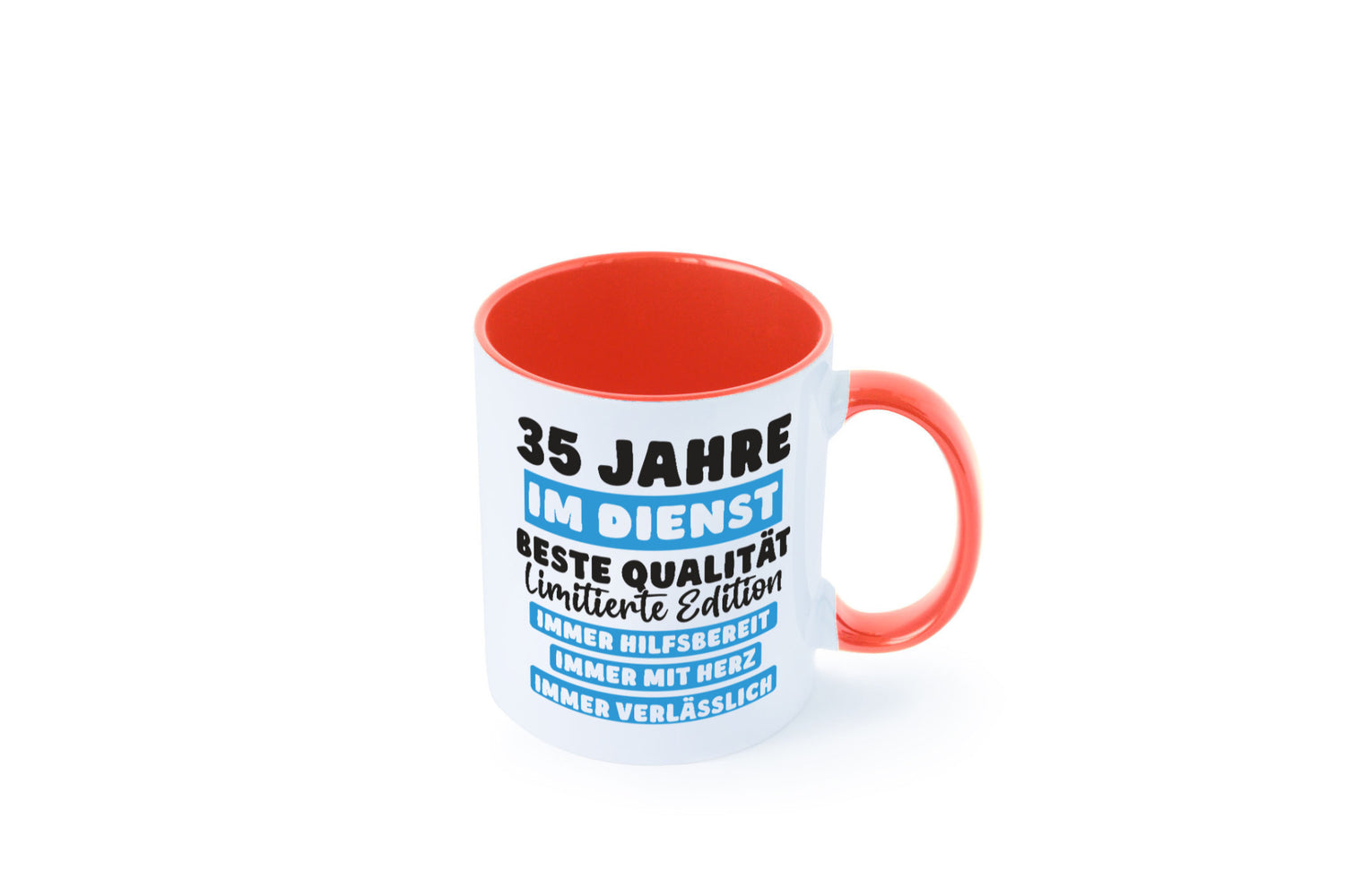 35 Jahre im Dienst | Jubiläum Arbeit v6 lustiger Spruch Geschenk Kollegen Büro