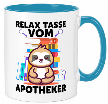 Relax Tasse: Apotheker | Apotheke Pharmazie lustiger Spruch Geschenk Humor