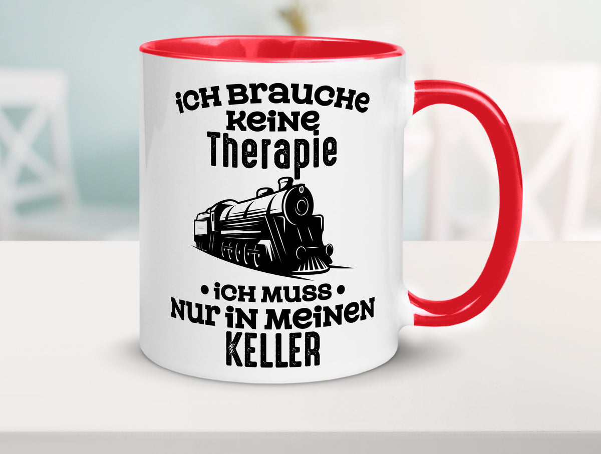 Modeleisenbahn | Hobby eisenbahn Zug lustiger Spruch Geschenk Humor Tasse