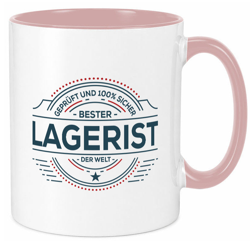 Geprüft und sicher: Lagerist | Lageristen Lager Arbeiter lustiger Spruch