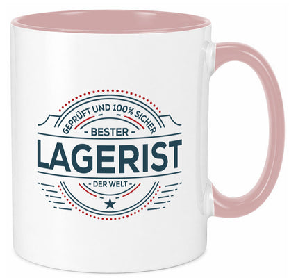 Geprüft und sicher: Lagerist | Lageristen Lager Arbeiter lustiger Spruch