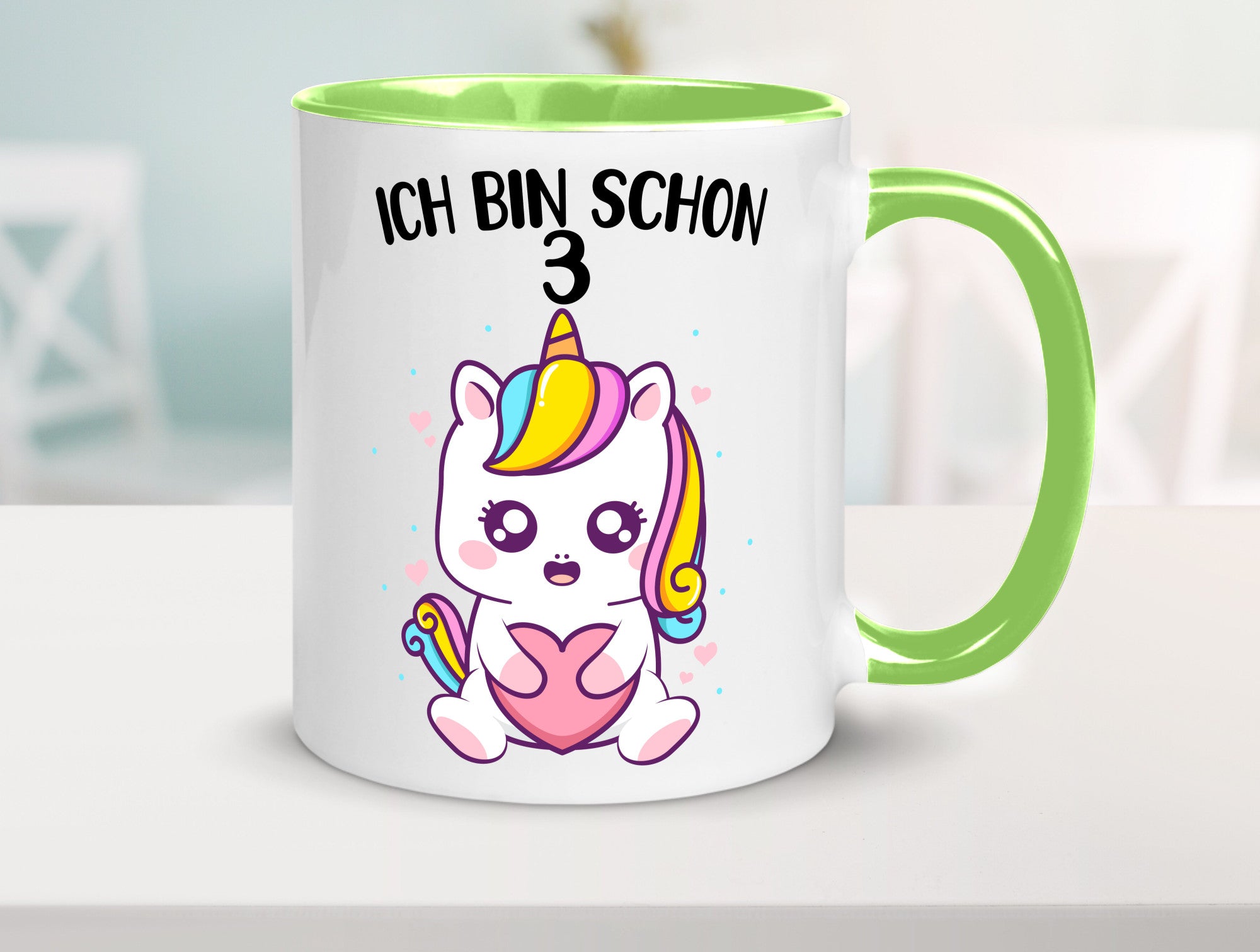 3. Geburtstag | Ich bin schon 3 Jahre Einhorn Mädchen lustig Geschenkidee