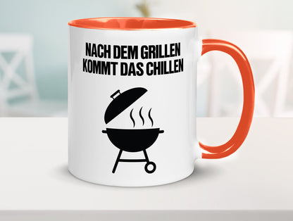 Nach dem Grillen kommt das Chillen | Grillmeister Party Geschenk Humor