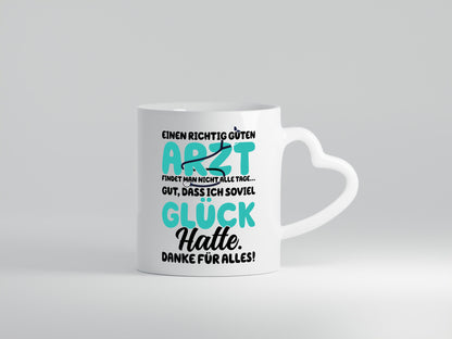 Richtig guter Arzt | Dankeschön Tasse Ärzte Spruch vl2 Geschenkidee Humor