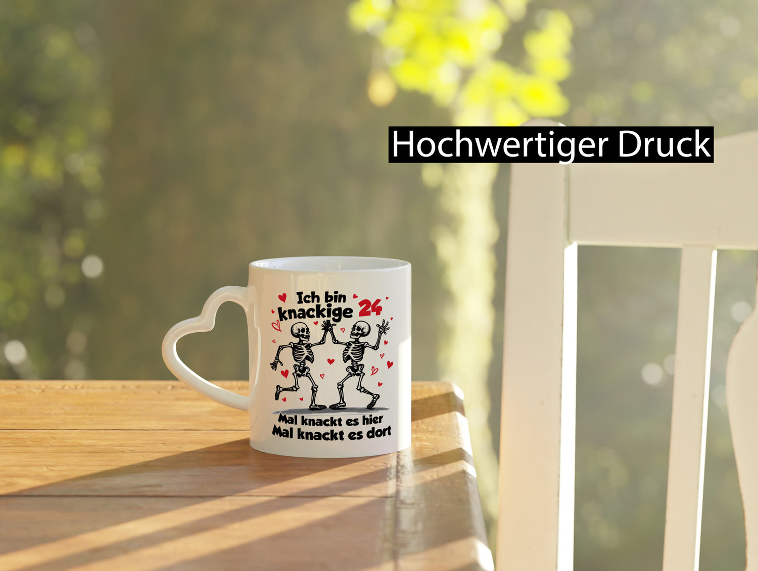 24. Geburtstag | Knackige 24 Ich bin alt v2 Humor Geschenkidee Tasse