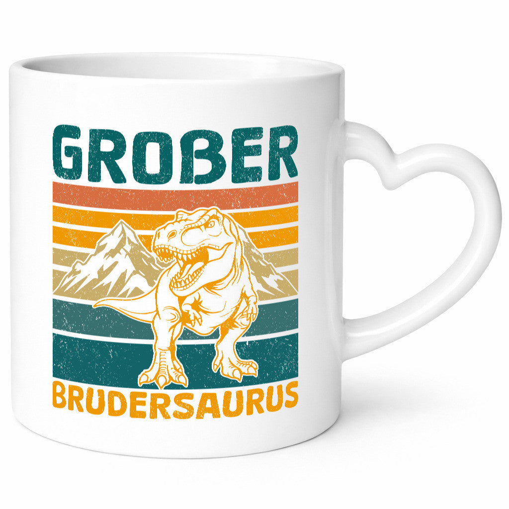 Großer Brudersaurus | Geschwester T-Rex Geschenkidee Humor Tasse