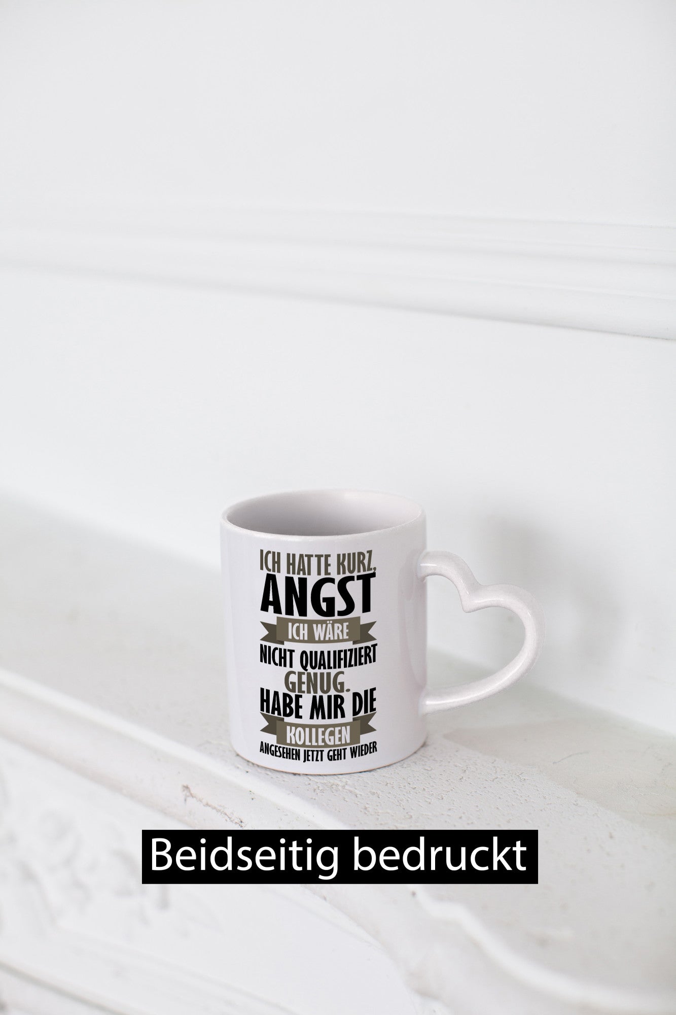 Ich habe Angst Geschenk Humor Geschenkidee lustiger Spruch Tasse