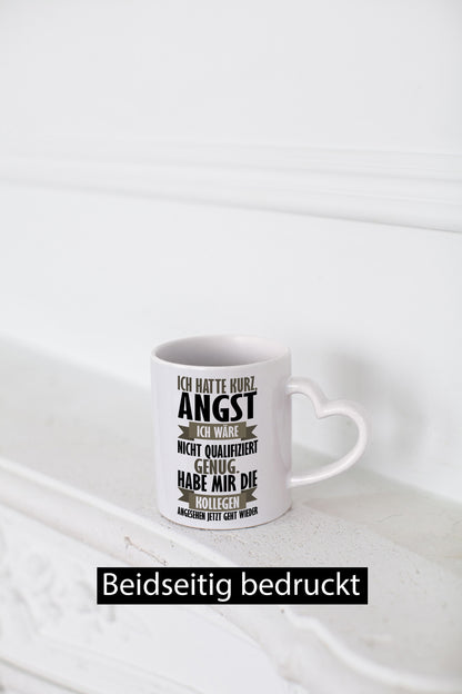 Ich habe Angst Geschenk Humor Geschenkidee lustiger Spruch Tasse