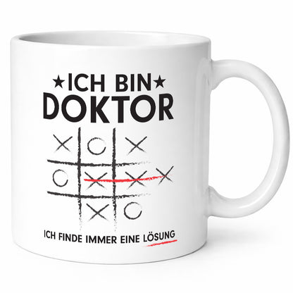 Lösung finden: Doktor | Doktorand Doktortitel v2 lustig Humor Geschenkidee