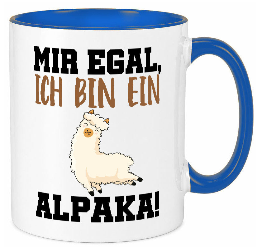 Ich bin ein Alpaka! Geschenk Humor Geschenkidee lustiger Spruch Tasse
