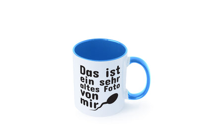 Sehr altes Foto von mir | lustige Tasse Männer Humor Geschenk Geschenkidee