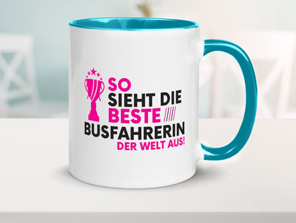 Die Weltbeste Busfahrerin | Berufsfahrer Fahrerin Geschenk Arbeit Kollegen Büro