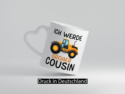 Ich werde Großer Bruder | Schwangerschaft Traktor lustiger Spruch Geschenk