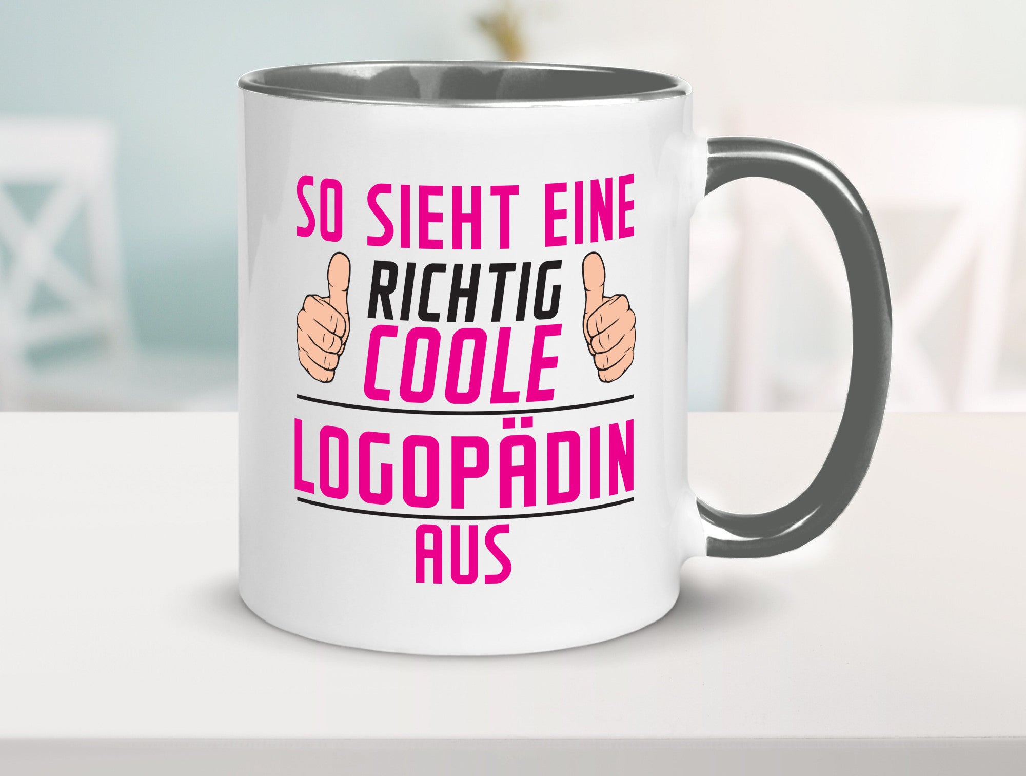 Richtig Coole Logopädin | Sprachtherapie Humor Geschenkidee Tasse