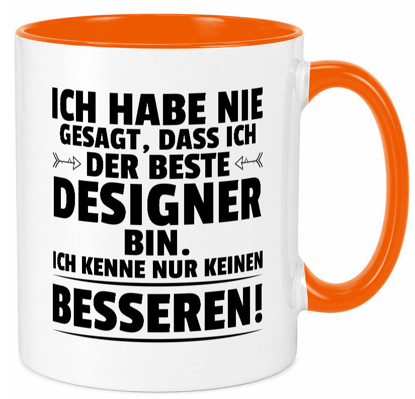 Der Beste Designer Beruf | Mode lustig Arbeit Kollegen Büro Geschenk Tasse