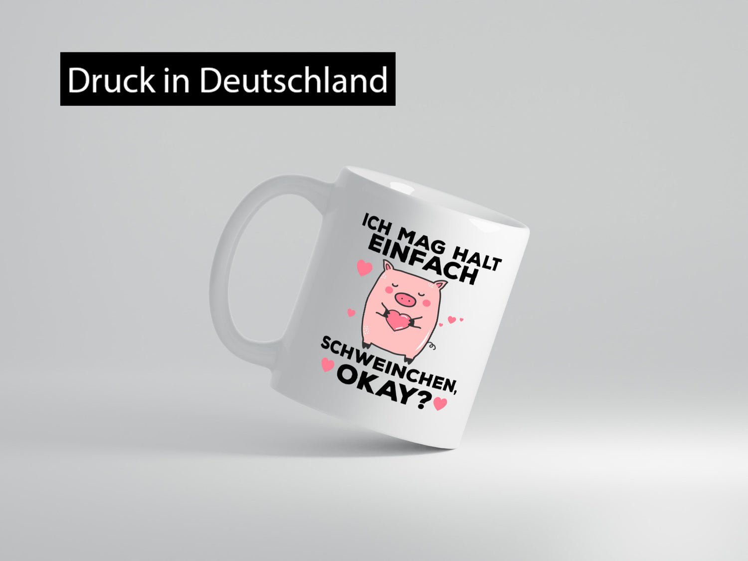 Ich mag Schweine | Schweinchen| Bauernhof Ferkel Geschenk Humor Geschenkidee