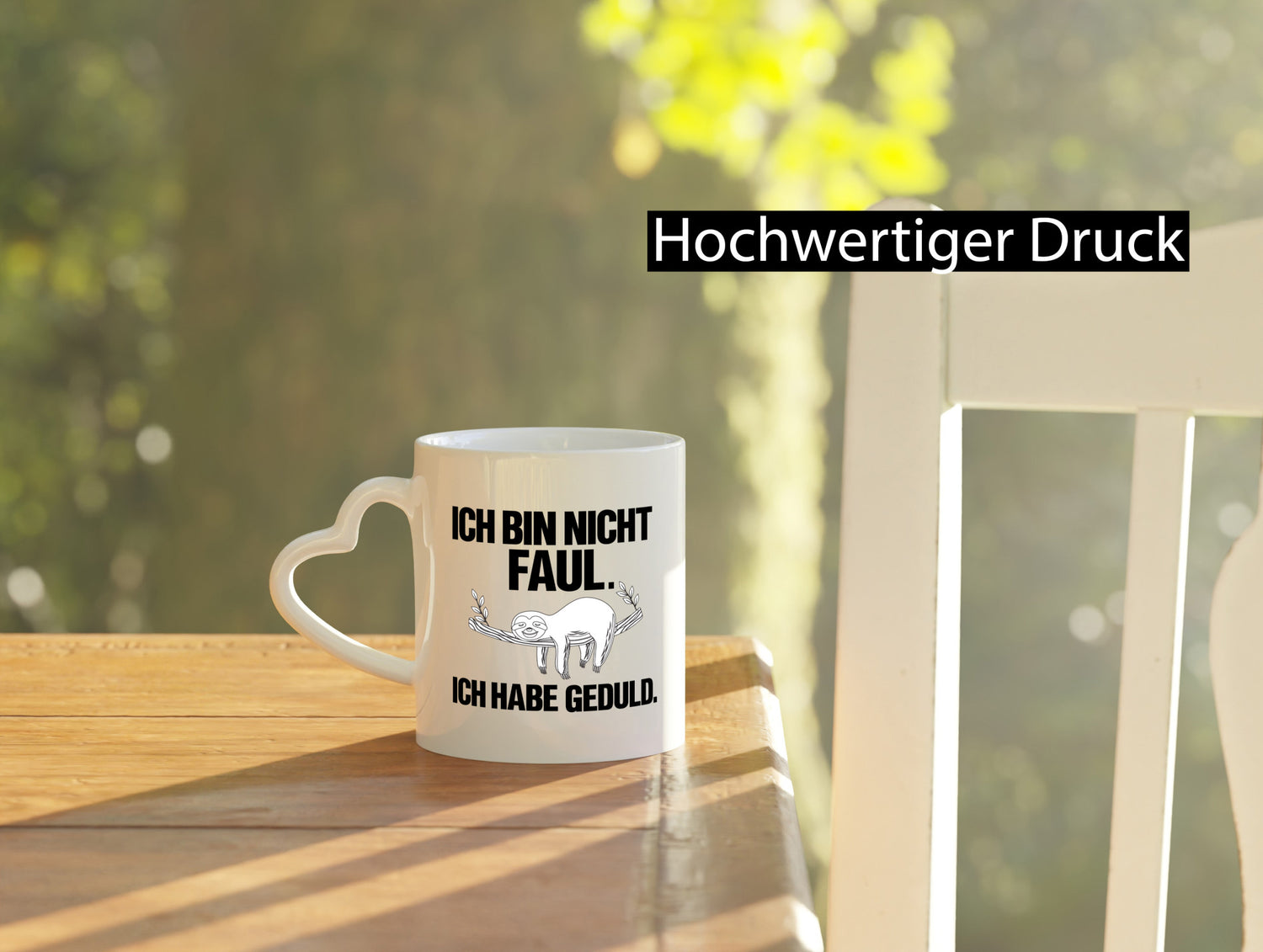Ich bin nicht faul | Geduld witziger Spruch Muffel Geschenk Humor Geschenkidee