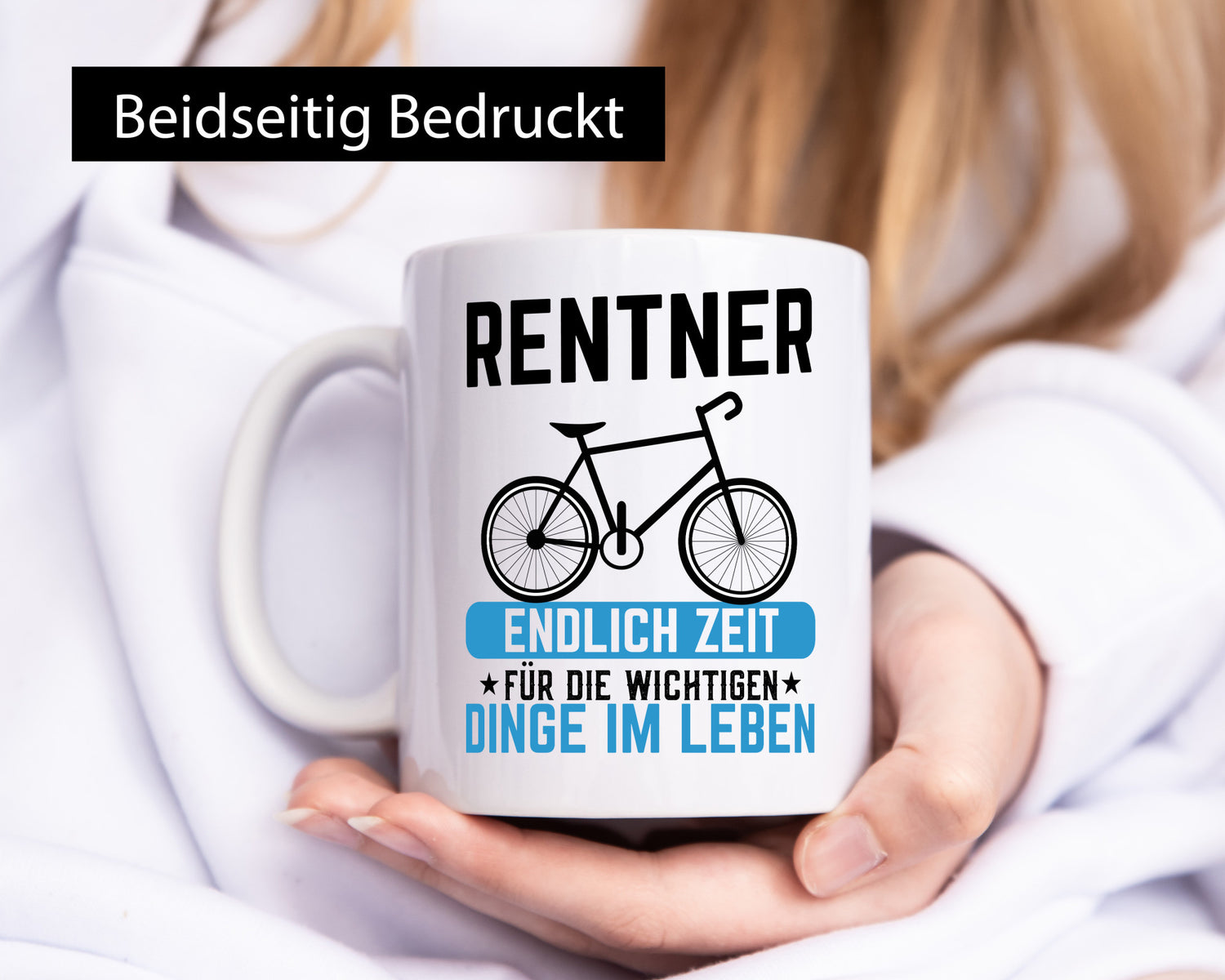 Rentner | Senior Rad Radsport Radfahren Biken lustig Ruhestand Jubiläum