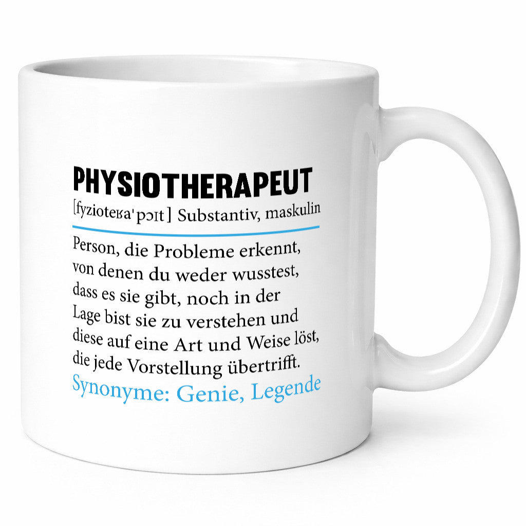 Physiotherapeut | Beruf Spruch Text lustig v2 Humor Arbeit Kollegen Büro