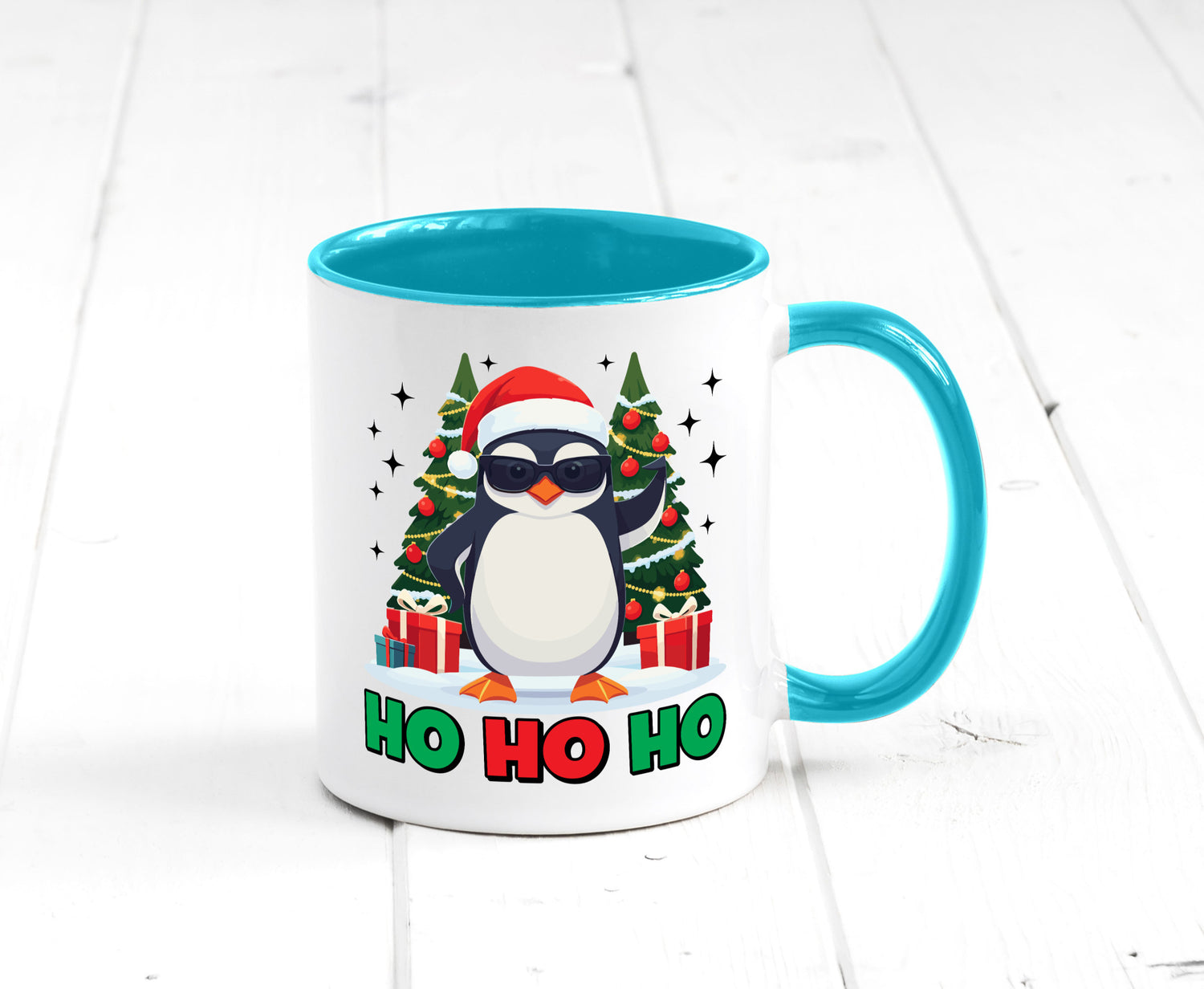Ho | Weihnachts Pinguine Weihnachten lustig Humor Geschenkidee Geschenk Tasse