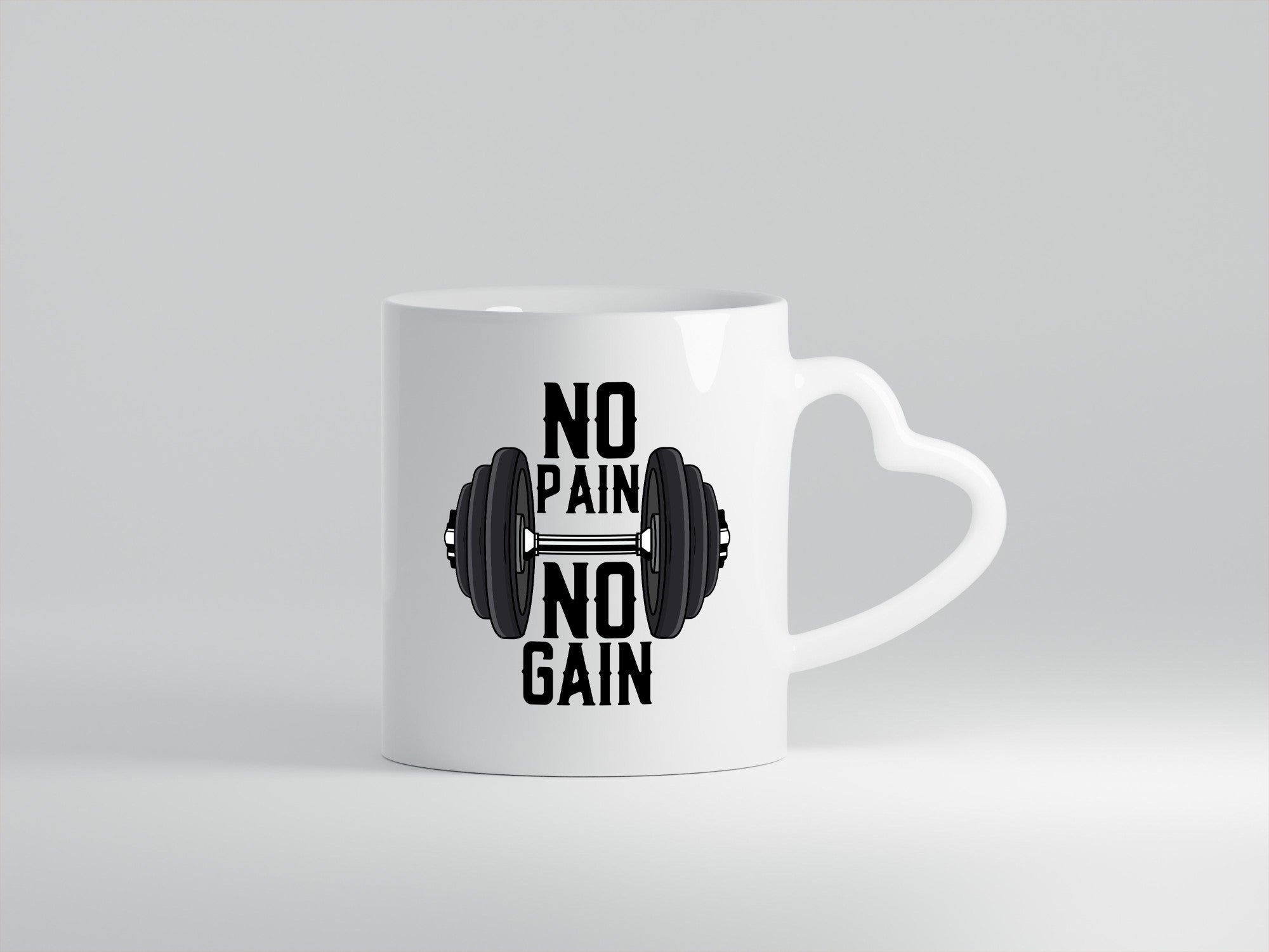 No Pain Gain | Training Motivation Fitness Pumpen lustig Humor Geschenkidee