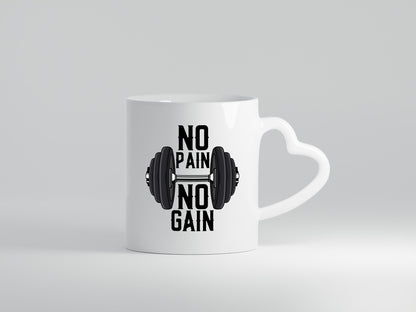 No Pain Gain | Training Motivation Fitness Pumpen lustig Humor Geschenkidee