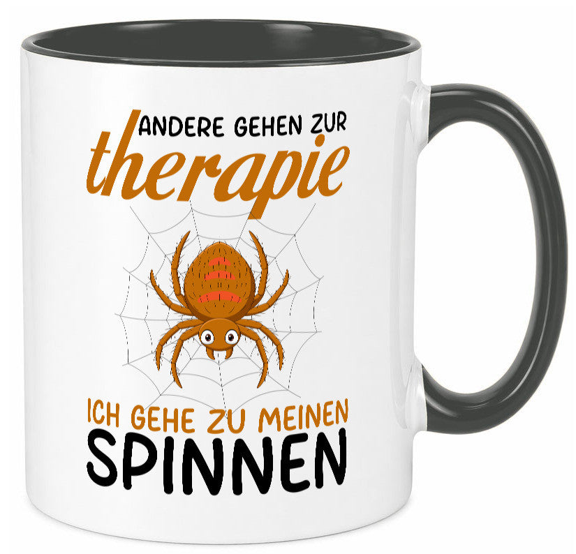 Ich gehe zu meinen Spinnen | Spinnenliebhaber lustiger Spruch Geschenk Humor Tasse