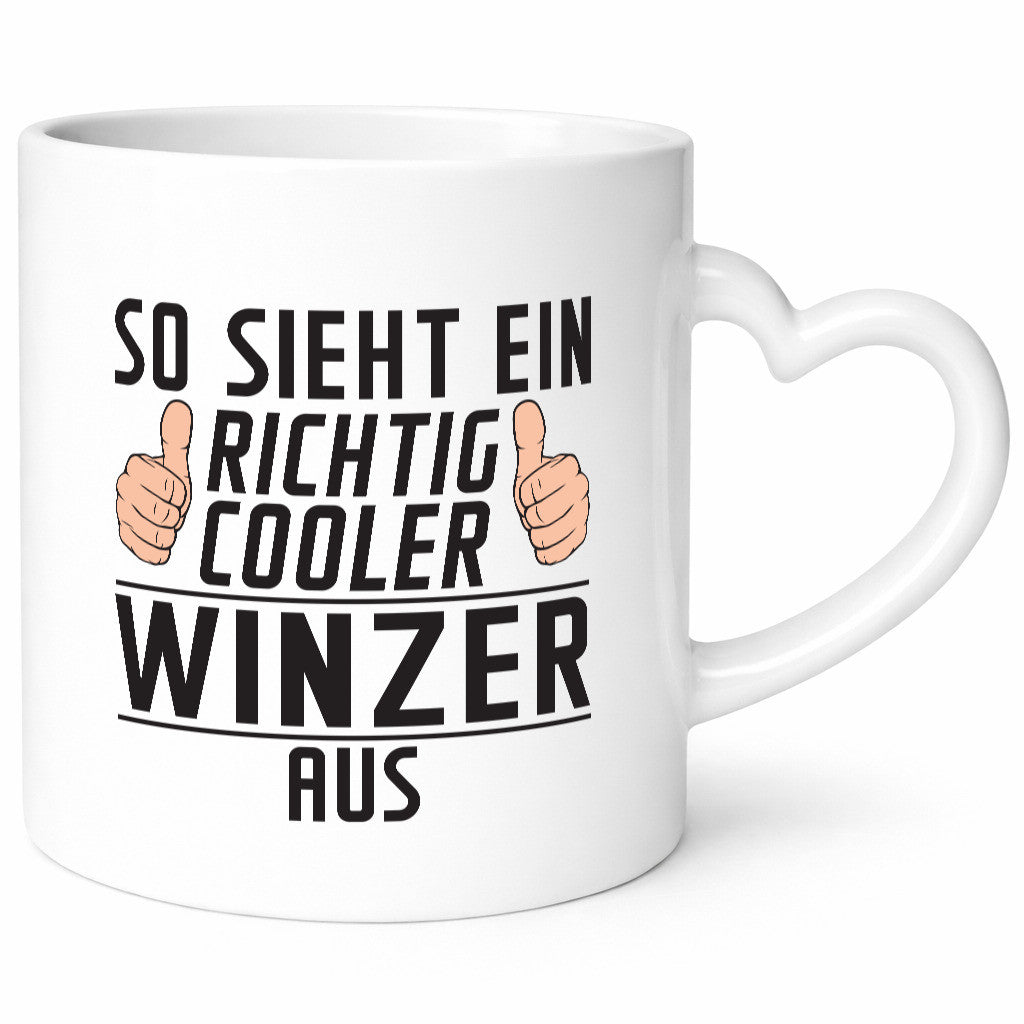 Richtig Cooler Winzer | Weinbauer Wein Geschenk Humor Geschenkidee lustiger