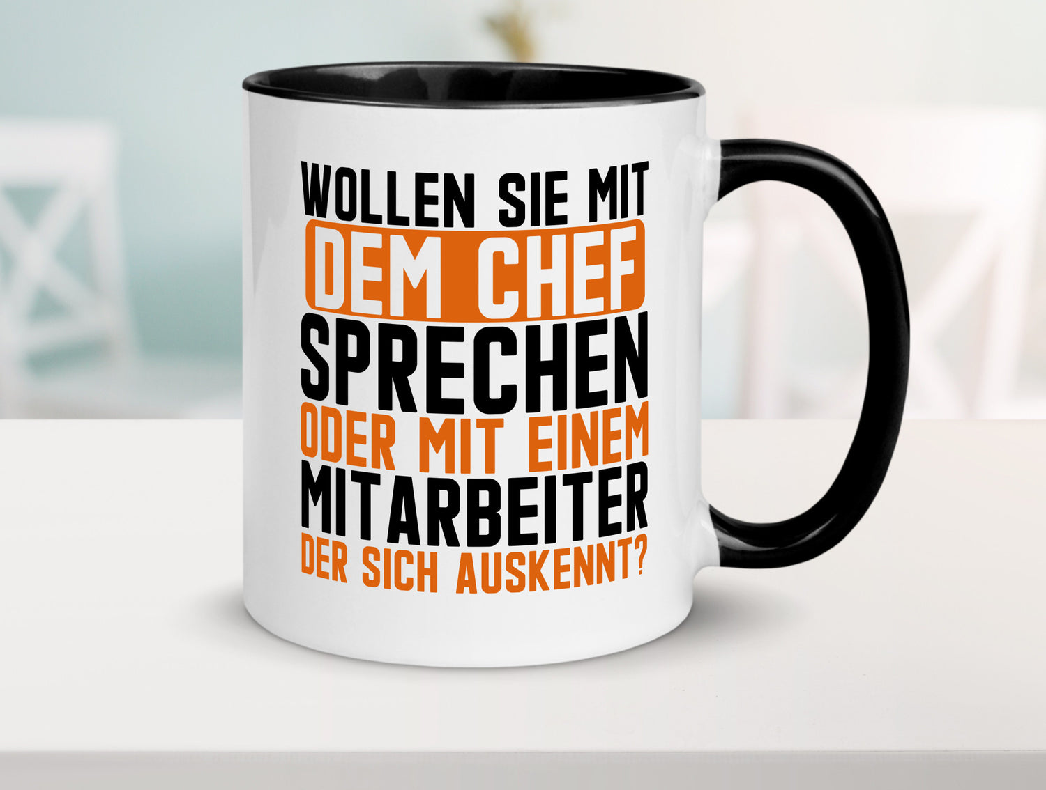 Wollen sie mit dem Chef Sprechen | Mitarbeiter Humor Arbeit Kollegen Büro