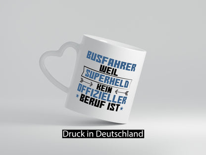 Superheld Busfahrer | Berufsfahrer Fahrer lustiger Spruch Geschenk Arbeit