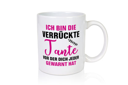 Verrückte Tante | &amp; Nichte Neffe Geschenk Humor Geschenkidee lustiger Spruch