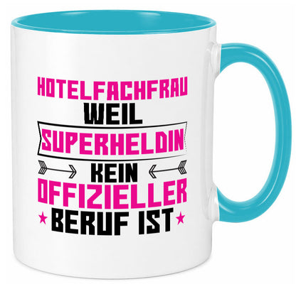 Superheldin Hotelfachfrau | Hotel lustiger Spruch Geschenk Humor Geschenkidee