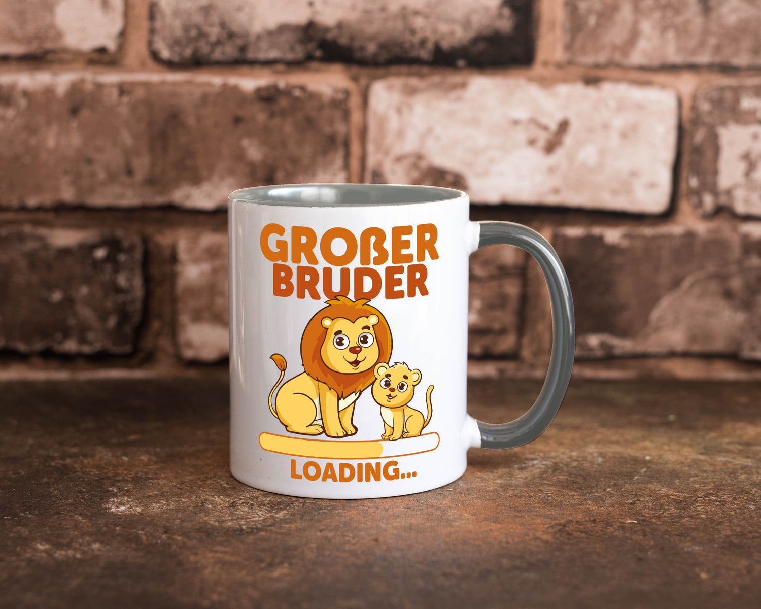 Großer Bruder Loading | Geschwister lustiger Spruch Geschenk Humor Geschenkidee
