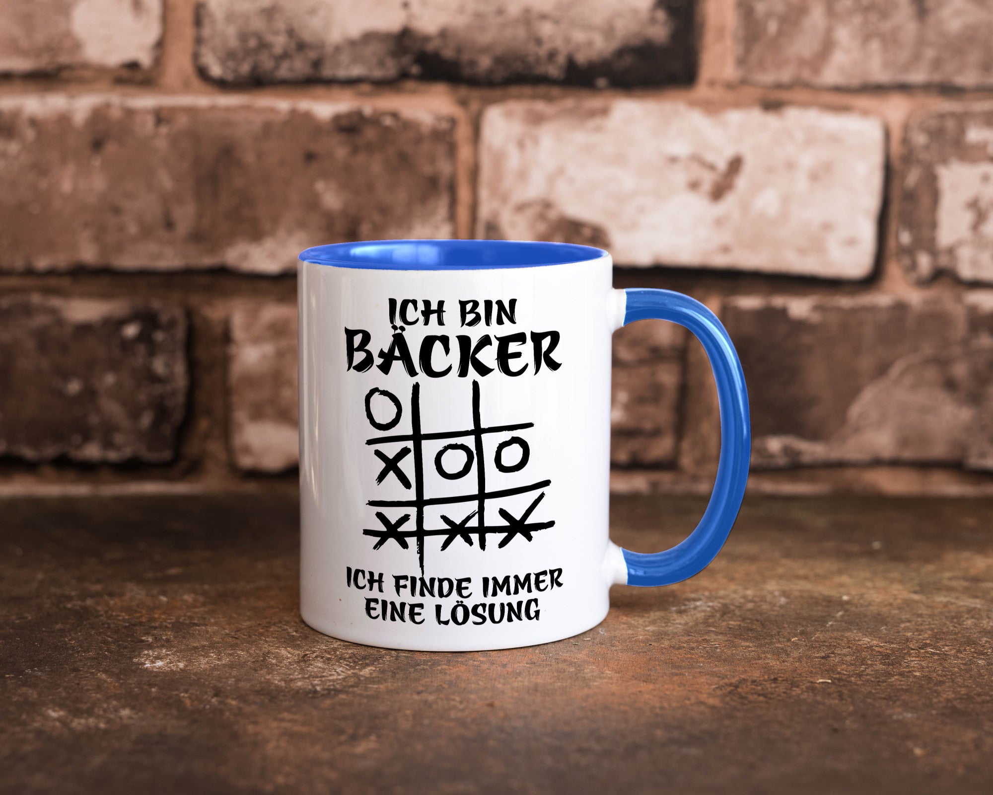 Ich bin Bäcker finde immer eine Lösung | Meister lustig Humor Geschenkidee