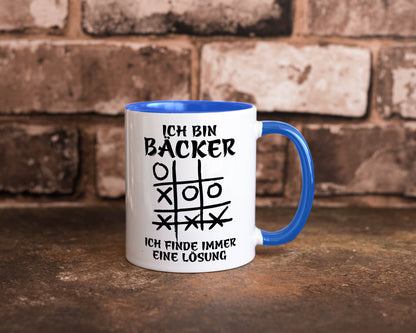 Ich bin Bäcker finde immer eine Lösung | Meister lustig Humor Geschenkidee