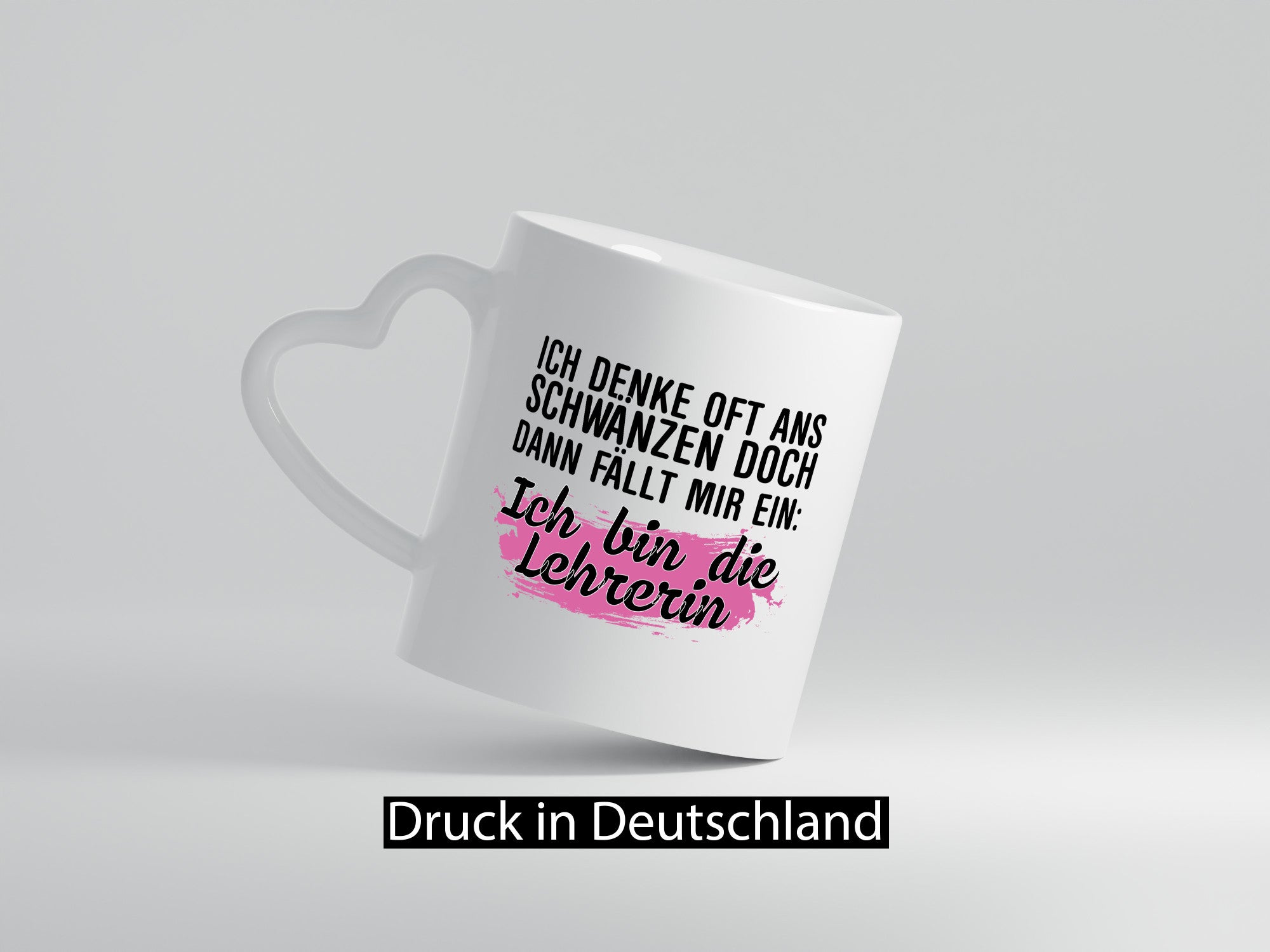 Ich bin die Lehrerin | Berufe Tasse Schule Humor lustiger Spruch Geschenk Arbeit