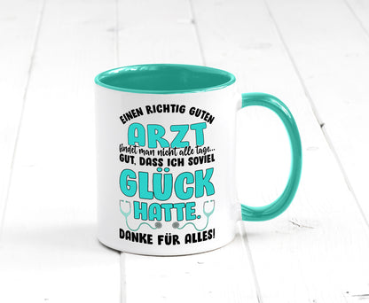 Richtig guter Arzt | Dankeschön Tasse Ärzte Spruch vl9 Humor Geschenkidee