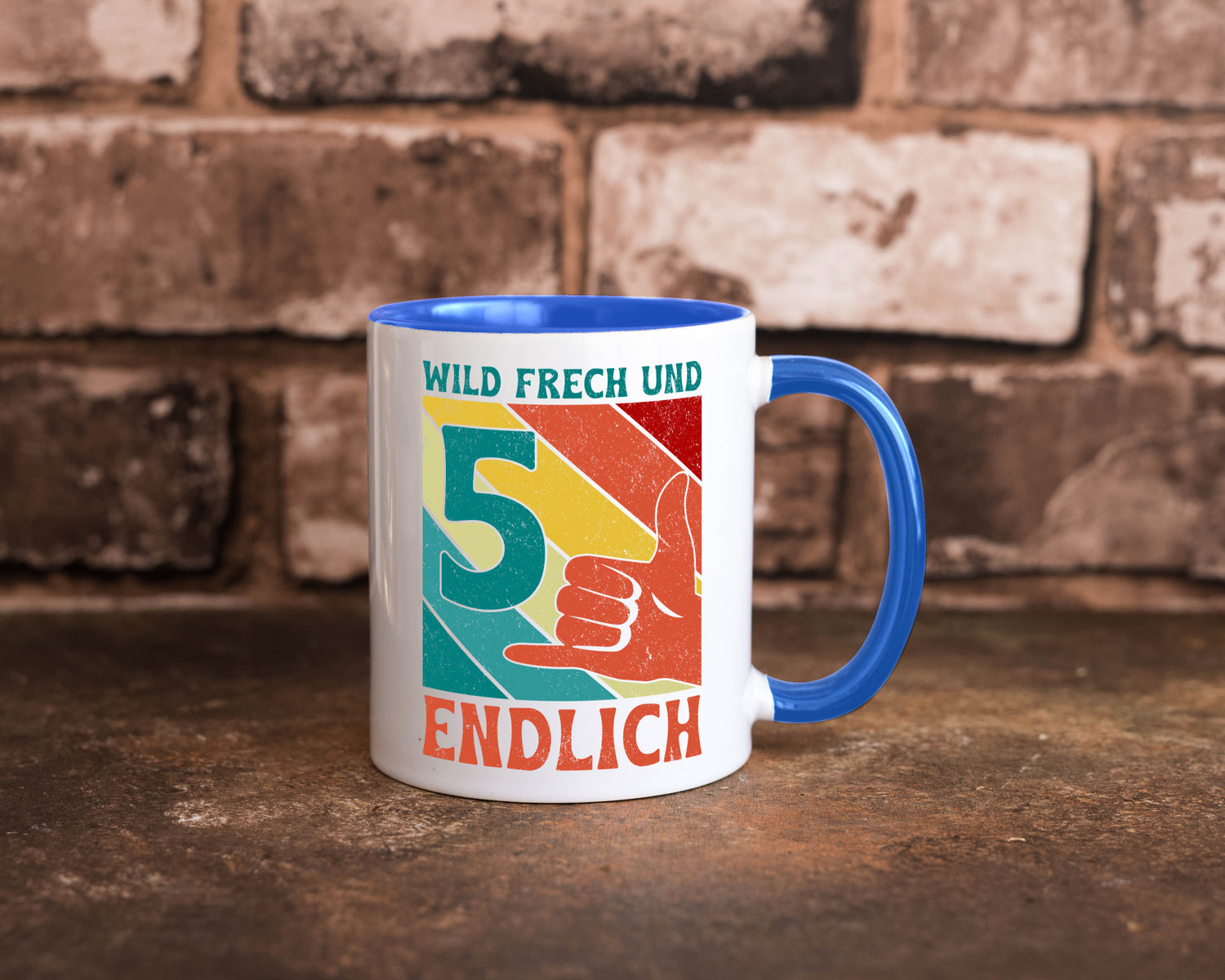 5. Geburtstag | 5 Jahre Wild und Frech Geschenk Geschenkidee lustiger Spruch