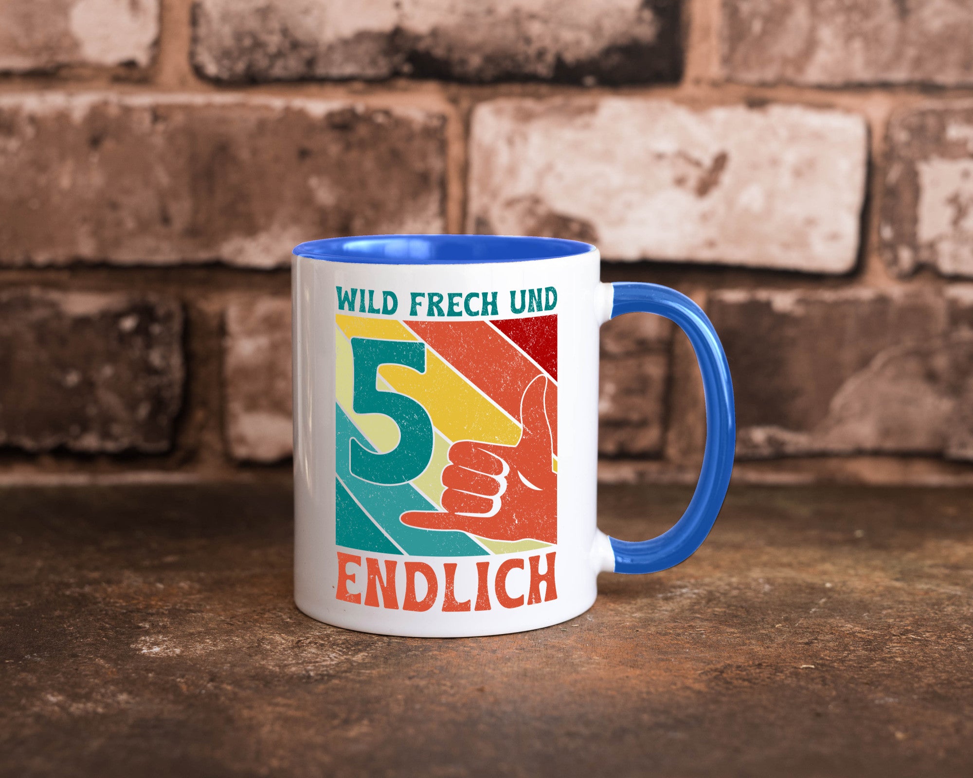 5. Geburtstag | 5 Jahre Wild und Frech Geschenk Geschenkidee lustiger Spruch