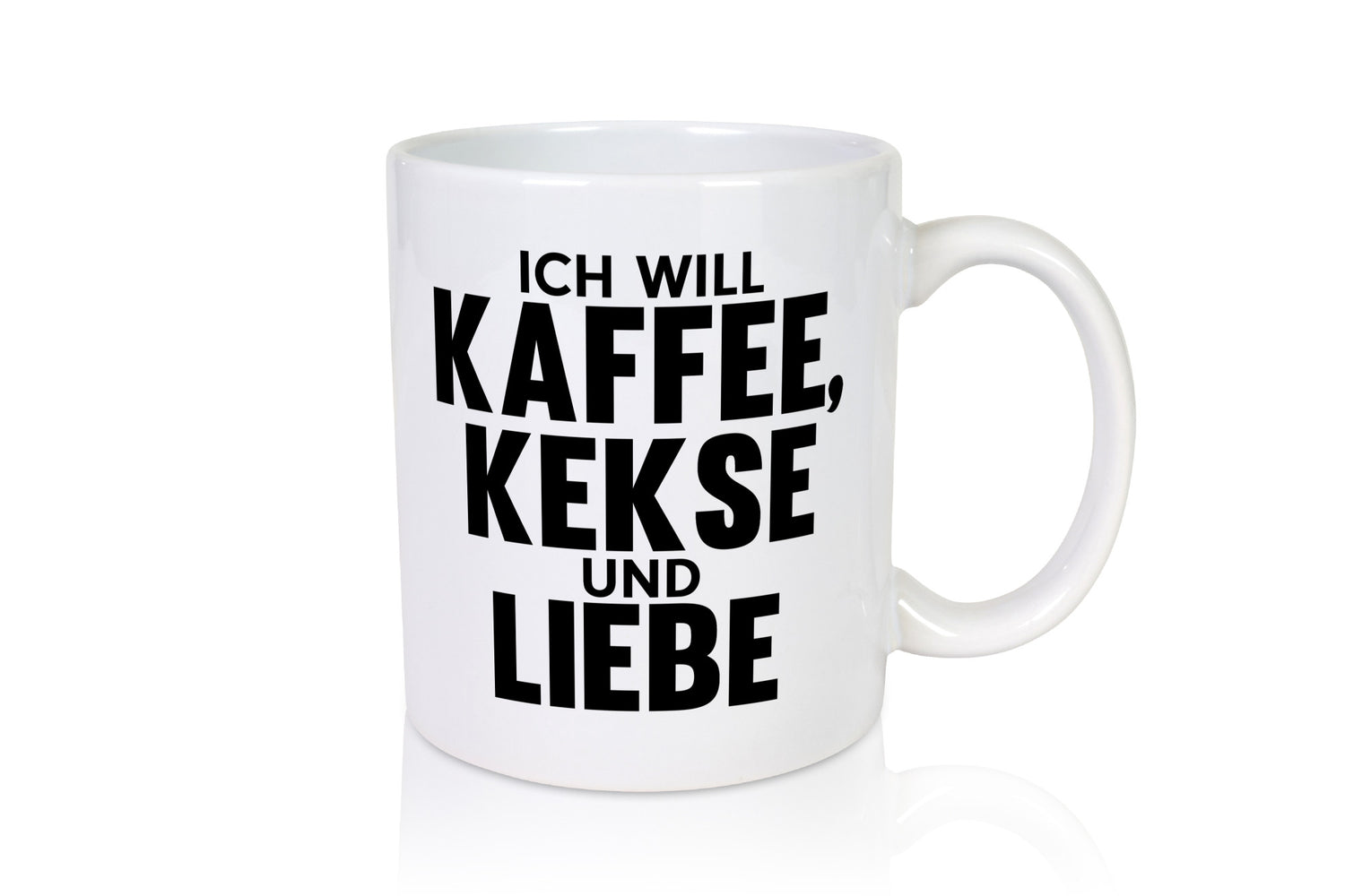 Ich will Kaffee, kekse und Liebe | Beziehung Kaffeetrinker Geschenk Humor