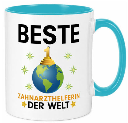 Welt Beste Zahnarzthelferin | Zahnmedizin Geschenk Humor Geschenkidee lustiger Tasse