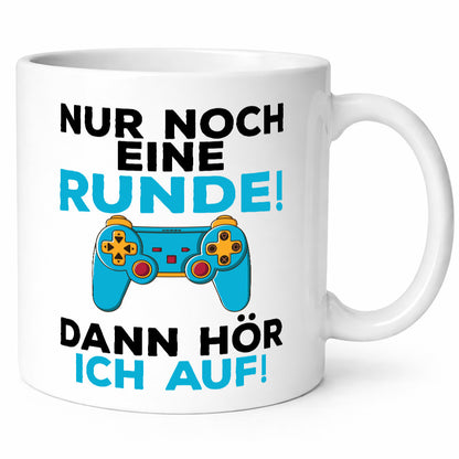 Nur noch eine runde | Gamer Zocker Gaming Geschenk Humor Geschenkidee lustiger